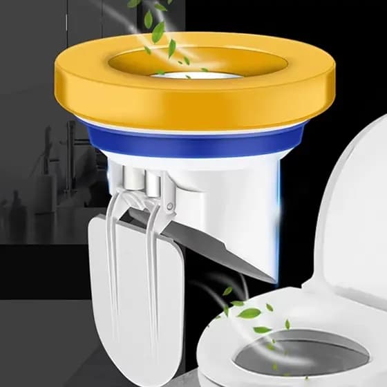Válvula De Retenção Para Vaso Sanitário Bacia Anti Retorno Barata Rato Cobra Lesmas Enchente