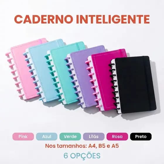 Caderno Inteligente A4 B5 A5