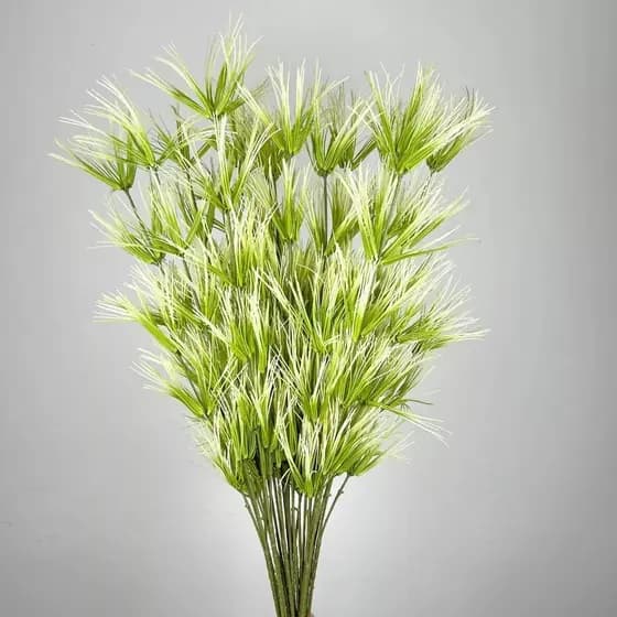 Capim de Bambu Artificial Permanente Toque real Planta Realista Galho Folhas Artificiais - HS803006