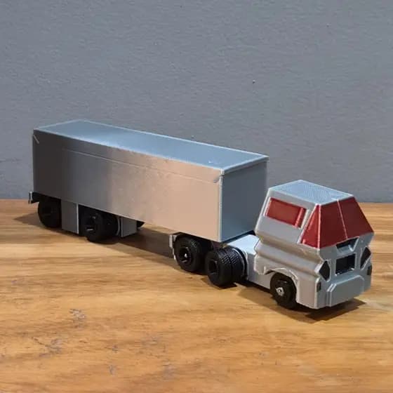 Caminhão Metro Realm Truck escala 1:64 - Série Hot Wheels Acceleracers | Miniatura