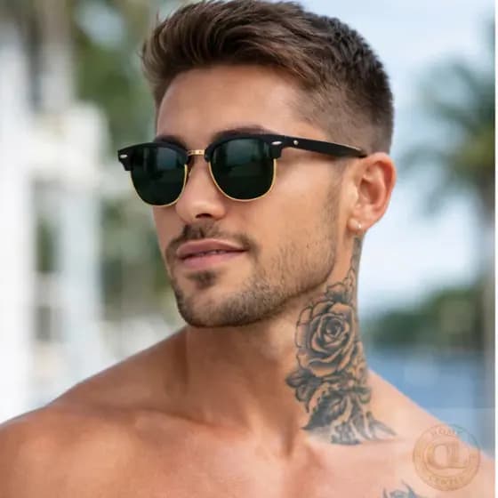 Óculos De Sol Unissex Polarizados UV400 Proteção Moda Clássica Retrô ENVIO IMEDIATO