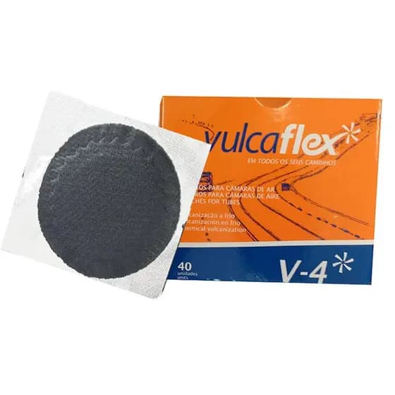 Remendo A Frio V-4 080Mm - Caixa Com 40 Peças - V-4 - Vulcaflex