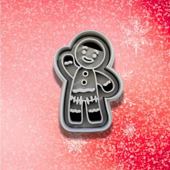 Cortador e Marcador de Biscoitos Cookie e Massa Natal Boneco Gingerbread Biscoito De Gengibre Shrek