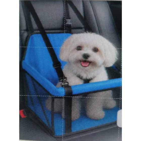 Cadeira....AZUL C/ PRETA.. Luxo Pet Carro Cães e Gatos Raças pequenas e médias ate 10 kgs ) Automó