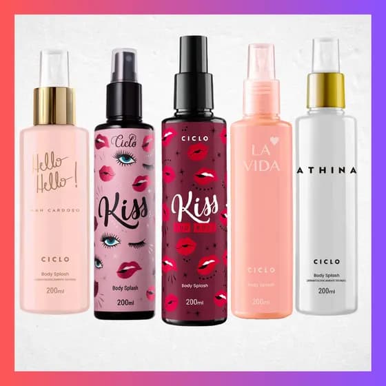 CICLO - Body Splash 200ml - ESCOLHA O SEU ! -