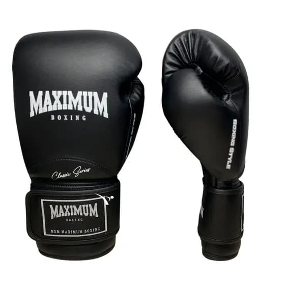 Luva de Boxe Muay Thai Kickboxing Luta Microfibra New Classic Profissional Maximum