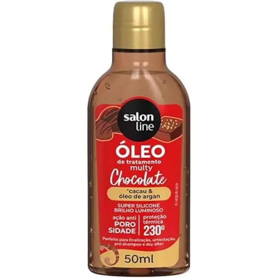 Óleo de Tratamento Cachos dos Sonhos - Salon Line Multy Chocolate 50ml