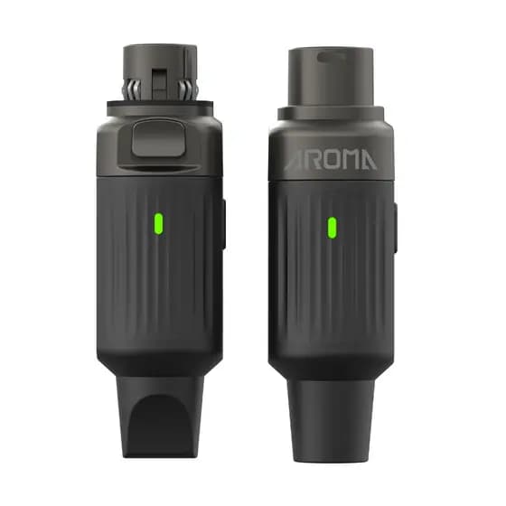 AROMA ARC2 Sistema De Microfone Sem Fio Dinâmico Uhf Plugue XLR de 7 Canais De Microfone Para microfone Mesa de som