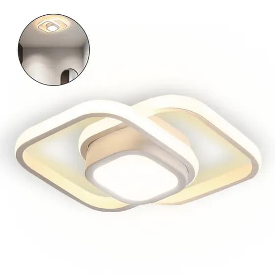 Luminária De Led Sobrepor Paflon Top Moderna 3 Em 1 Bivolt