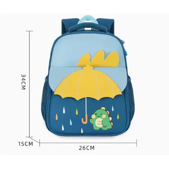 Mochila infantil bonitinha quarda chuva passeio creche menina menino