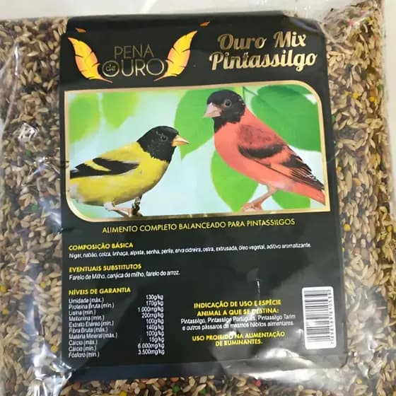 Ração De Pintassilgo Pintagol Canario Belga Pisntassilva