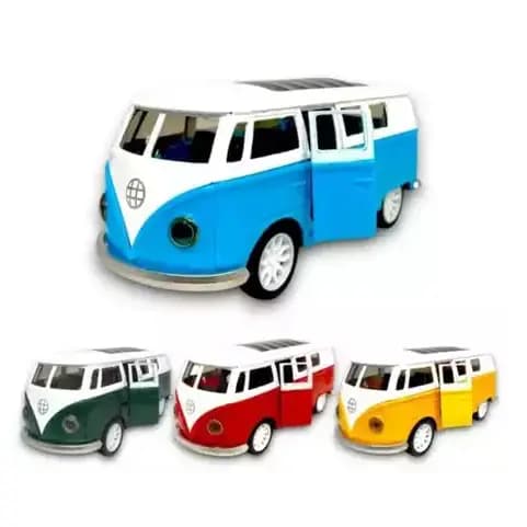 Kombi Colecionador Miniatura Abre Portas e Fricção Perua Diecast. Ideal para presentes.