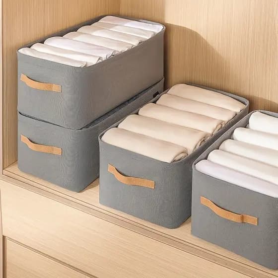 Organizador De Calça Jeans/Organizador De Guarda Roupa Arrumados/Separador De Roupa