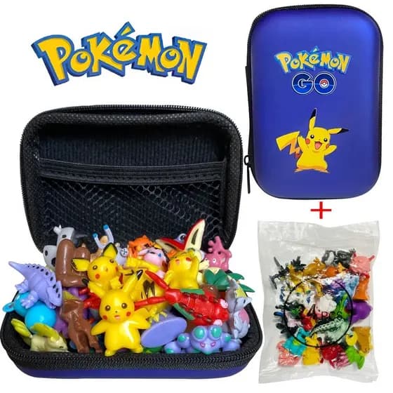 24 Peças/Tomy Caixa Diferentes Estilos Pokemon Figuras Modelo Coleção 2-3cm Pikachu Anime Figura Brinquedos Bonecas de A