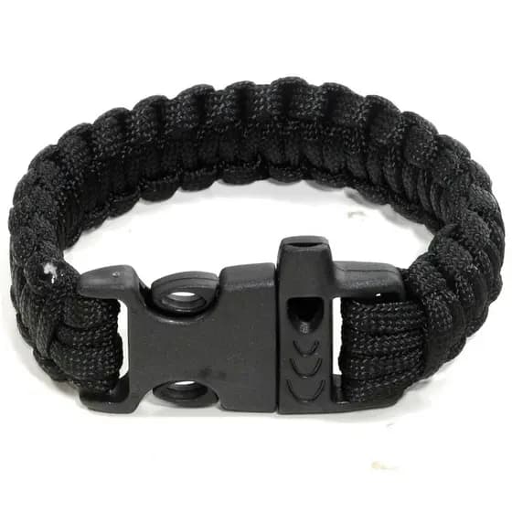 Pulseira Paracord Bracelete Paracord Sobrevivencia Apito