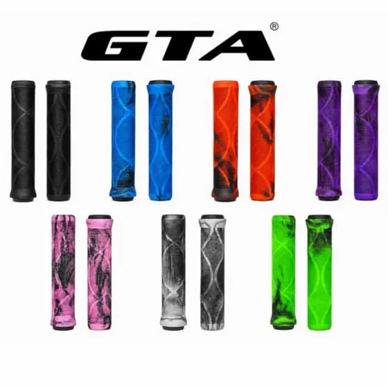 Par Manopla GTA 165mm Punho Bike MTB BMX Freeride DH 165mm Antiderrapante Gios Hupi Todas Cores