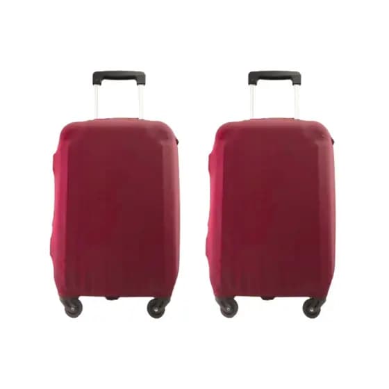 Kit 2 Capas Protetoras Malas Tam P Bordo e M Mala Média Alta Proteção Ajuste Perfeito Pronta Entrega