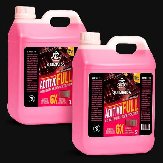 Kit 2 Aditivo de Radiador Quimi Car – Alta qualidade