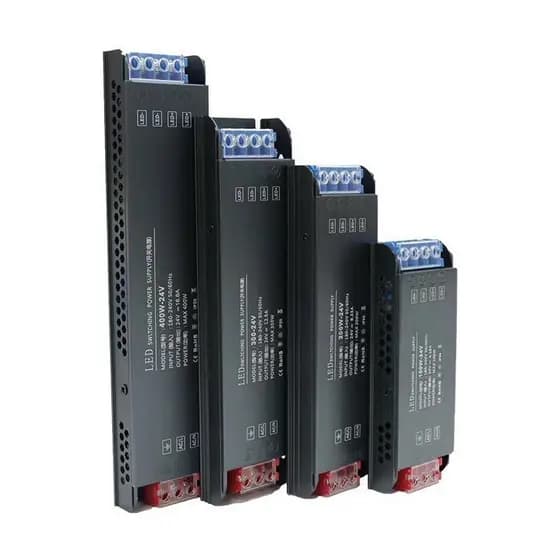 Fonte Chaveada Automática Slim Compacta 600w 12V 5A 10A 20A 30A 50A Driver LED Som Automotivo Fita