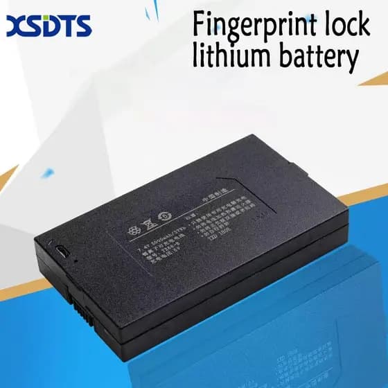 Acessórios Para Fechadura De Porta Inteligente Com Impressão Digital 4200mah Bateria De Lítio (Aplicáveis Apenas Fechadu
