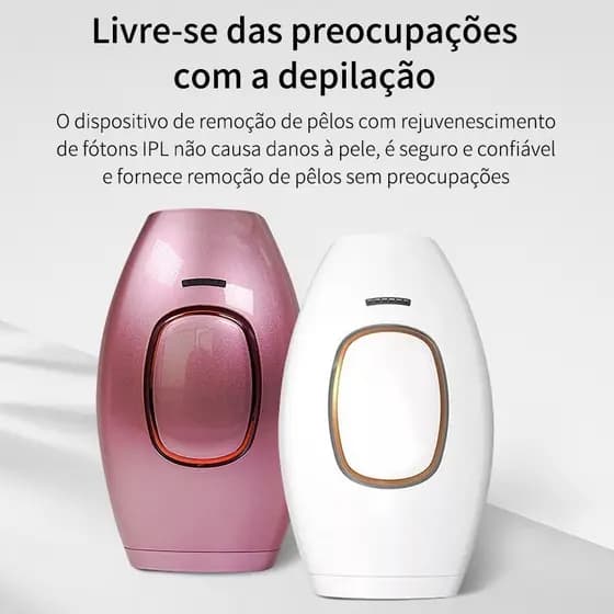 Depilador a Laser de IPL para Remoção Permanente dos Pelos Depilação Depilador eletrico feminino