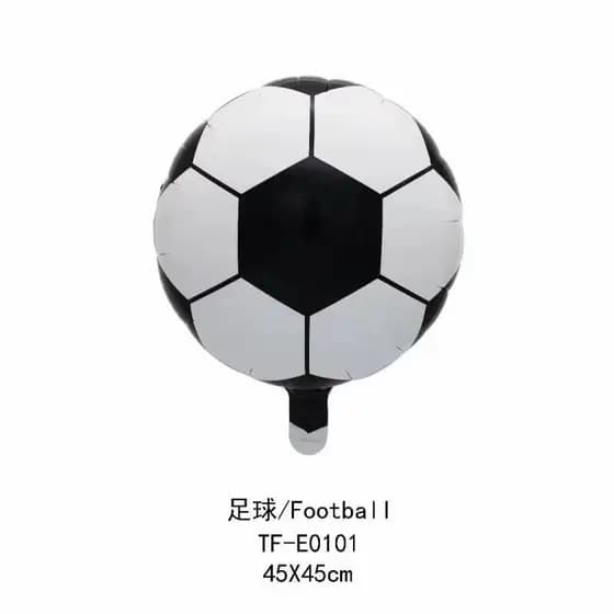 Balão Metalizado Bola De Futebol 45*45cm 18 polegadas