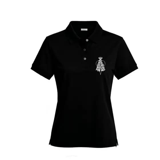 Camiseta Gola Polo Feminina Mãe Aparecida Camisa Católica Blusa Feminina