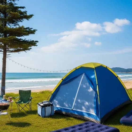 Barraca Iglu 2–4 Pessoas para Camping em Família|À Prova d’Água|Ideal para Praia