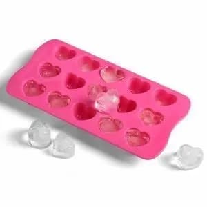 Forma de Gelo de Silicone Forma para Chocolate em Formato de Coração
