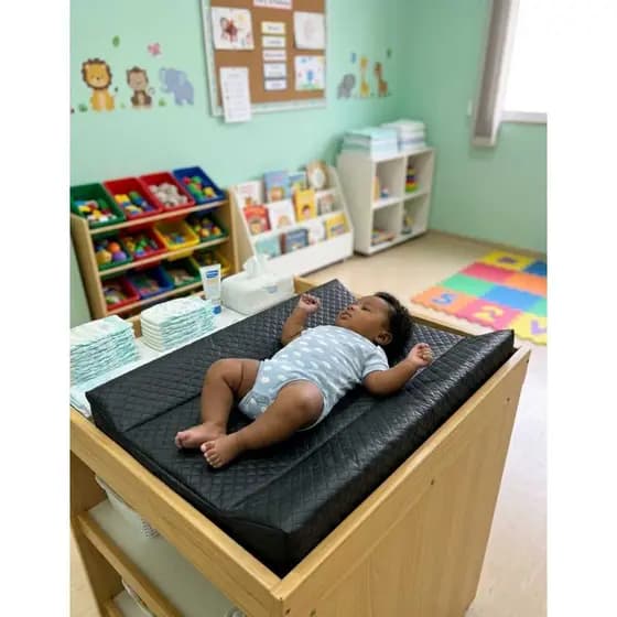 Trocador Impermeável para Bebê Premium – Acolchoado, Confortável e Fácil de Limpar