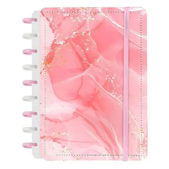 Caderno disco inteligente capa dura personalizável Diskô G/Universitário 80 / 170 folhas