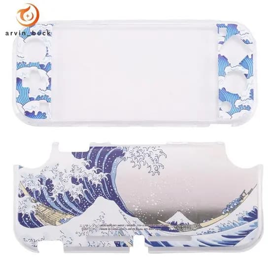 Capa Protetora Switch Lite , Completa Superior E Inferior Pintada SX-117 -