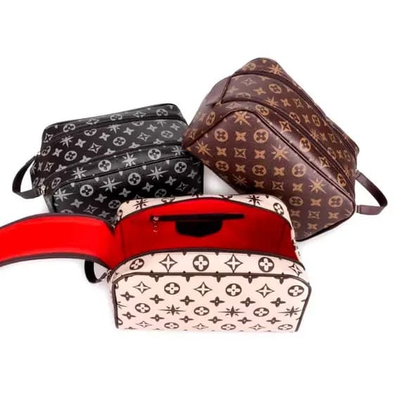 Necessaire Masculina e Feminina, Bolsa de Viagem Grande, Porta Maquiagem Organizadora