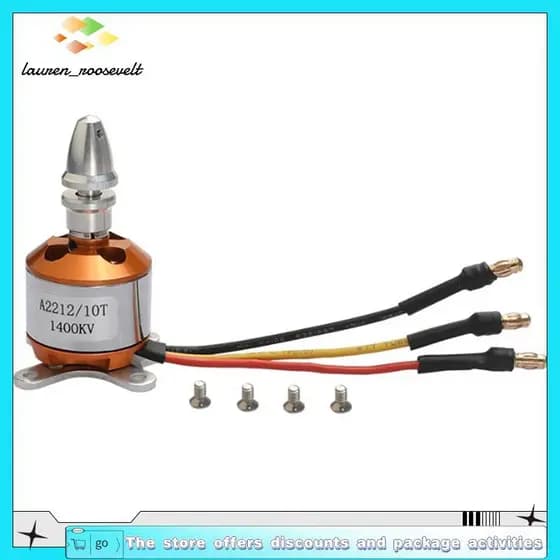 Um Motor Sem Escova 2212 1400KV Para Avião RC Multi-Copter Outrunner Acessórios De Aeronaves