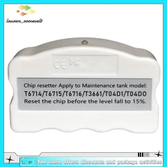 Decodificador De Caixa De Manutenção Para Redefinição De Chip De Tanque T6714/T6715/T6716/T3661/T04D1/T04DO