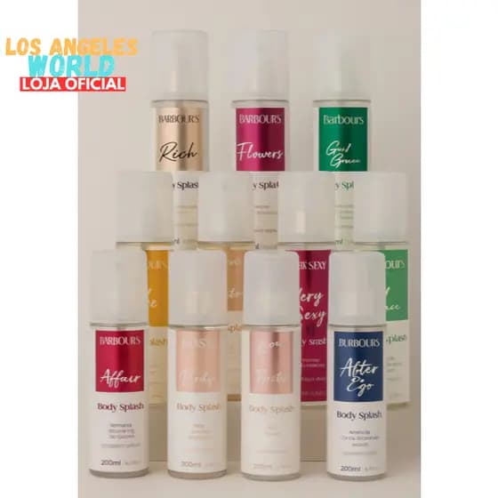 Body Splash Barbour's Beauty Escolha Sua Fragrancia - 200ml