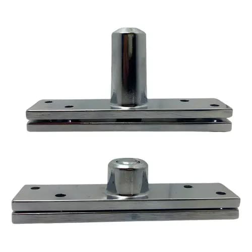Dobradiça Para Porta Pivotante Haga Cromada Portas Até 150kg
