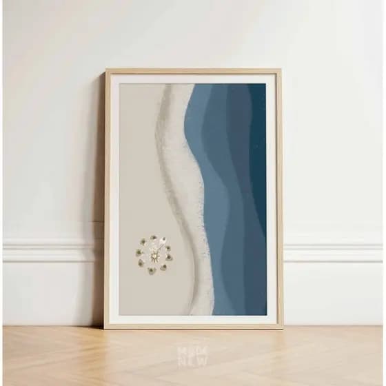 Quadro Decorativo Cozinha Moderno Minimalista Para Sala, Escritório e Quarto - Café da Manhã