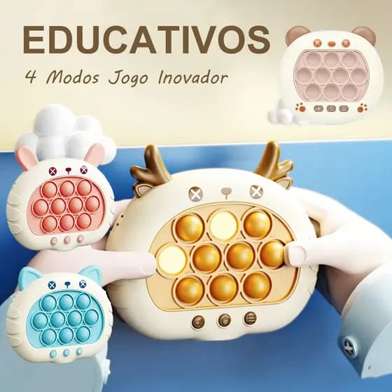POP IT Eletrônico Com Música e Luz: Brinquedos Para As Pontas Dos Dedos Brinquedo