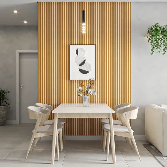 KIT 200 PLACAS DE PAINEL RIPADO AUTOADESIVO EM MDF 45x11CM - ENVIO FULL