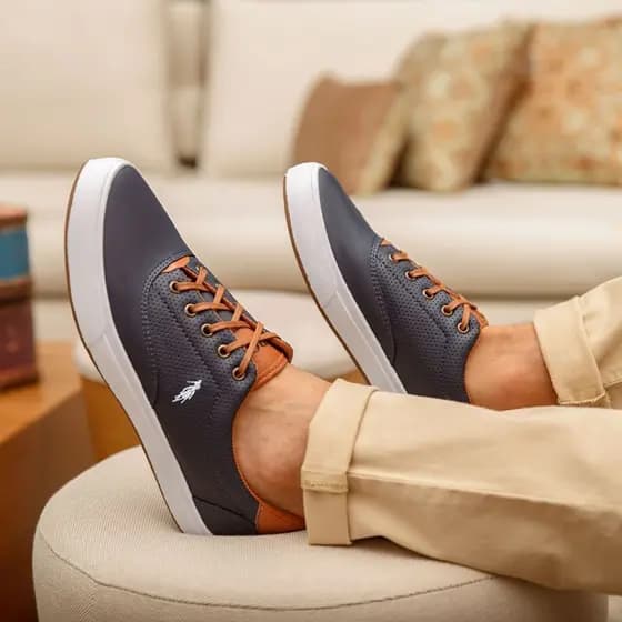 Tênis Masculino Na Moda Sapatenis Polo Casual Social Macio Leve Qualidade Antiderrapante Barato