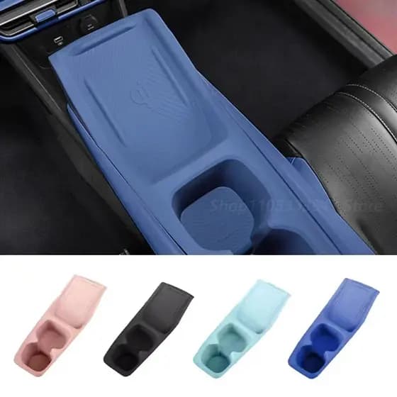 1 Peça Para BYD Gaivota/Golfinho Mini Suporte De Copo Carro Organizador Tapete Antiderrapante Fixo Bebidas Caixa De Lixo