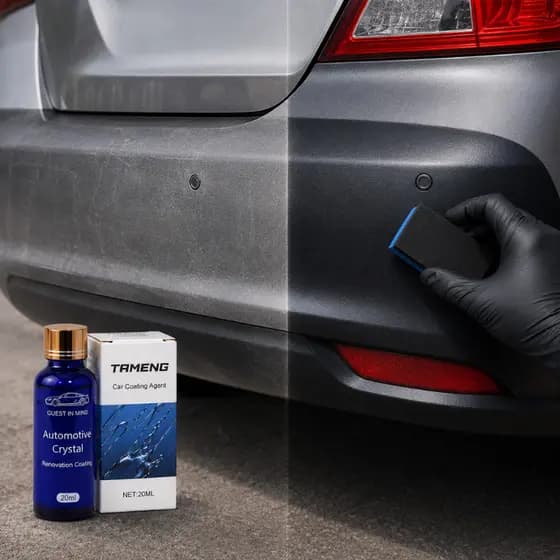 Coating Restaurador De Plásticos Automotivos Brilho Proteção UV