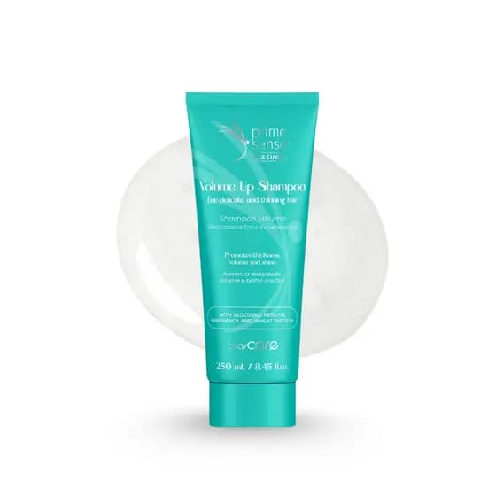Shampoo Volume Up Cabelos Finos e Ralos - Volume, Hidratação e Reparação Intensiva - Brascare 250ml
