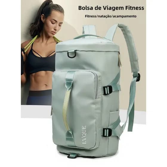Bolsa grande de fitness impermeável para homens e mulheres, uma bolsa de viagem desportiva indispensável