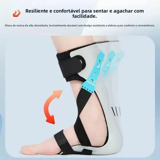 1Pc Fratura Luxação Gesso Tala Náilon Tornozelo Entorse Cinta Pé Contusão Capa Protetora Sapato Disponível Q9S6