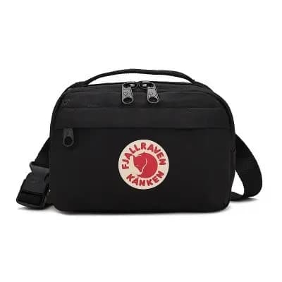 Kanken Mochila Fjallraven Mini Bolsa De Cintura Corrida Moda Grande Capacidade Mensageiro De Um Ombro-12