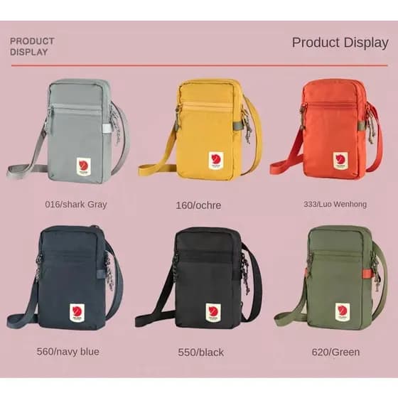 Fjallraven Kanken Primavera Verão Novo Estilo Mini Bolsa De Peito Celular Correndo Cintura Ombro De Grande Capacidade