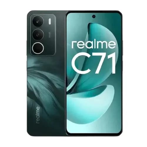 Smartphone Celular Realme C71 4G NFC Global Câmera 50MP (CAPINHA E PELICULA DE CORTESIA)