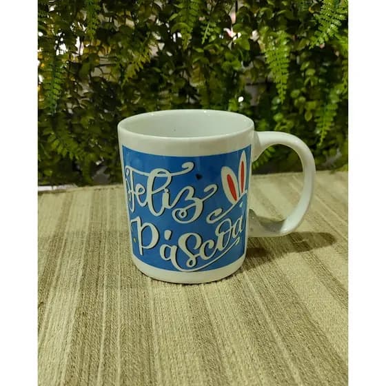Caneca em Porcelana de Páscoa 280ml